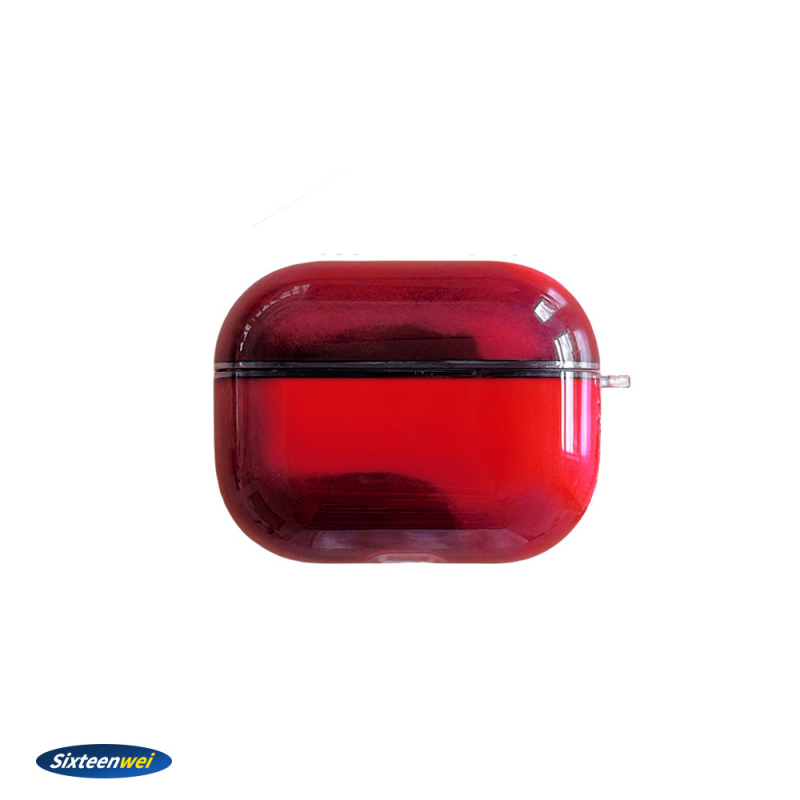 AirPods Pro tok fénylő gyorshomok dizájnnal, univerzális illeszkedés AirPods 1–4 és Pro sorozatokhoz; Anyag: polikarbonát; Gyártás: injekciós öntés; Kompatibilis: AirPods 1–4, AirPods Pro/Pro2/Pro3