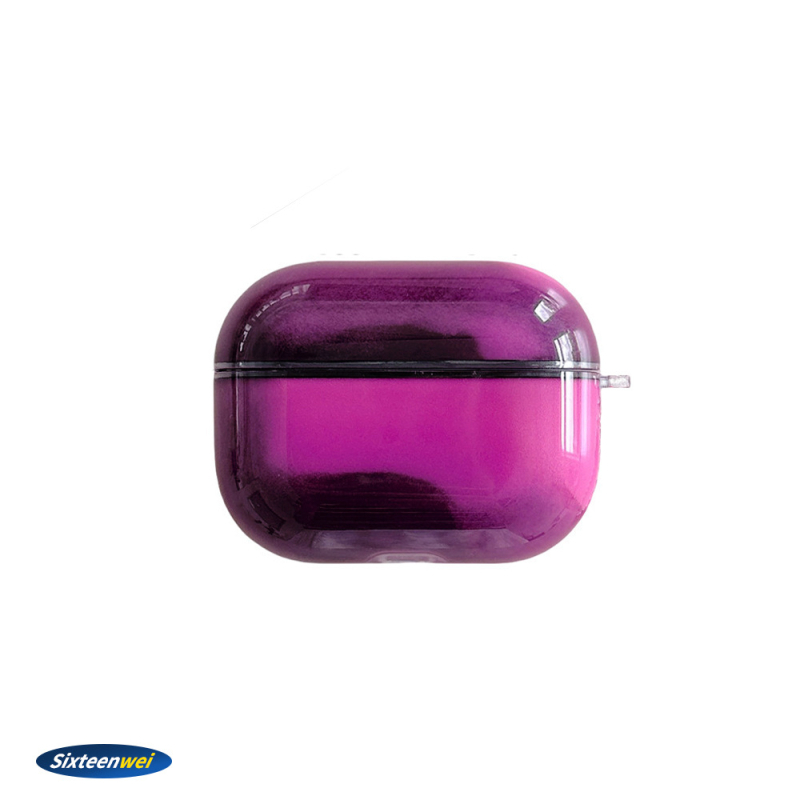 AirPods Pro tok fénylő gyorshomok dizájnnal, univerzális illeszkedés AirPods 1–4 és Pro sorozatokhoz; Anyag: polikarbonát; Gyártás: injekciós öntés; Kompatibilis: AirPods 1–4, AirPods Pro/Pro2/Pro3