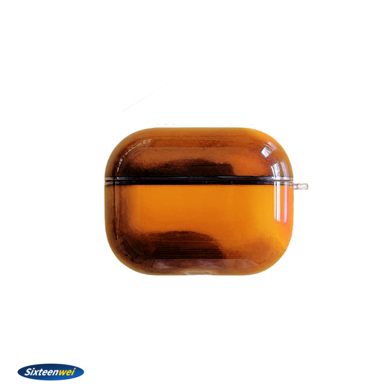 AirPods Pro tok fénylő gyorshomok dizájnnal, univerzális illeszkedés AirPods 1–4 és Pro sorozatokhoz; Anyag: polikarbonát; Gyártás: injekciós öntés; Kompatibilis: AirPods 1–4, AirPods Pro/Pro2/Pro3