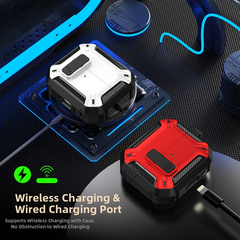 Ochranný kryt pre Samsung Galaxy Buds3/Buds3 Pro – PC/TPU materiál, viacfunkčný dizajn, mäkký a tvrdý kryt, povrch nasprejovaný, prispôsobiteľný