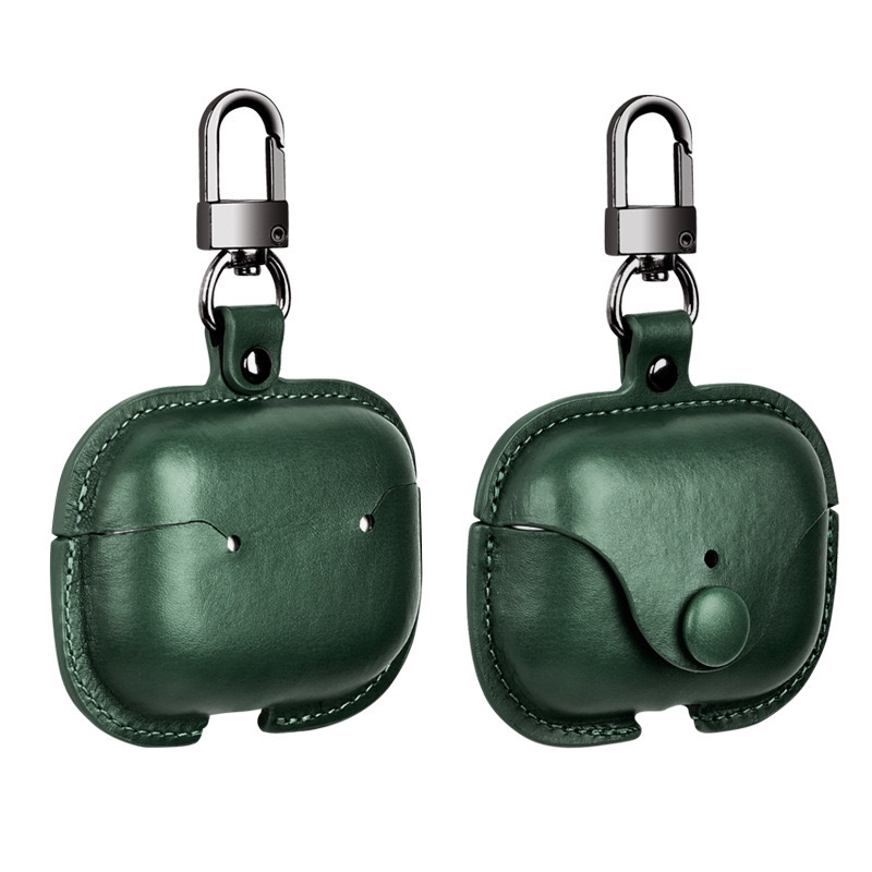 Apple AirPods Bluetooth fejhallgatóhoz készült bőr tok – kézzel készített, Apple-kompatibilis, testre szabható