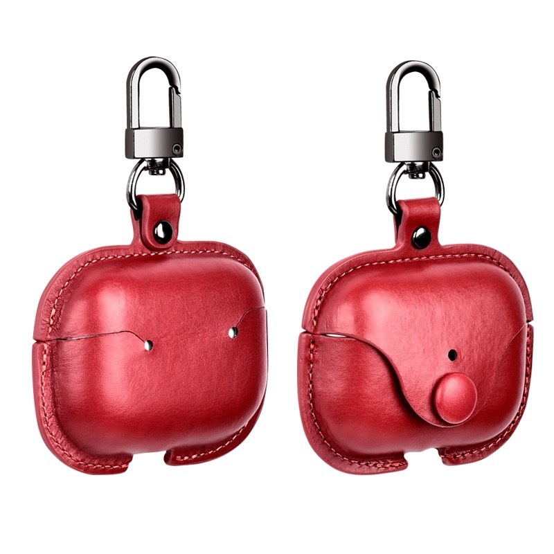 Apple AirPods Bluetooth fejhallgatóhoz készült bőr tok – kézzel készített, Apple-kompatibilis, testre szabható