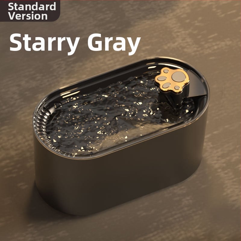 Maekawa фонтан за вода за домашни любимци с автоматично циркулиране и филтрация - демонтиращ се, за кучета и котки, издание 2022, без приложение