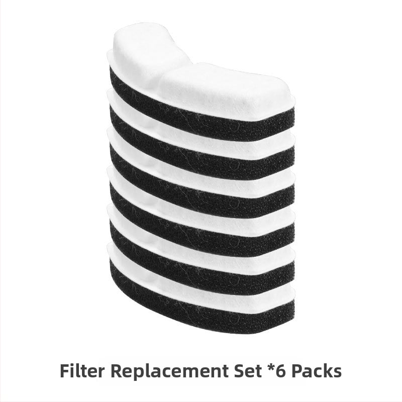 Maekawa фонтан за вода за домашни любимци с автоматично циркулиране и филтрация - демонтиращ се, за кучета и котки, издание 2022, без приложение