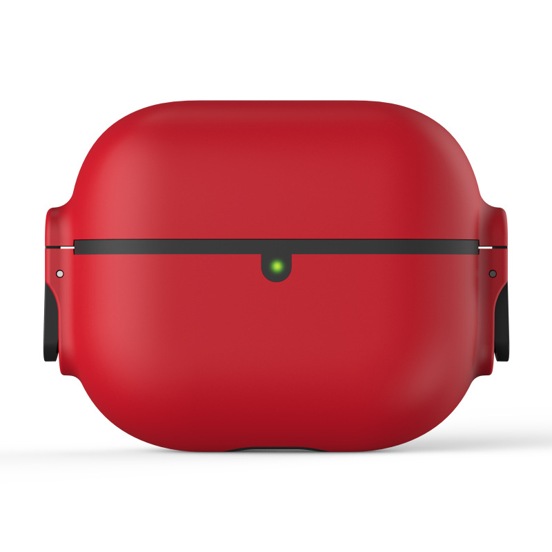 Ochranný kryt AirPods s tvrdým puzdrom zo silikónu-PC, matný povrch, automatické pružinové veko, prispôsobiteľný; Kompatibilné s Apple AirPods 4, AirPods Pro 2. generácia, AirPods Pro 3