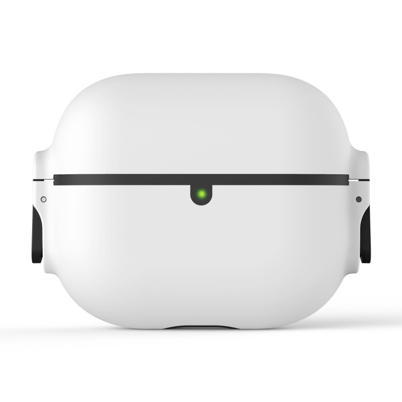 Ochranný kryt AirPods s tvrdým puzdrom zo silikónu-PC, matný povrch, automatické pružinové veko, prispôsobiteľný; Kompatibilné s Apple AirPods 4, AirPods Pro 2. generácia, AirPods Pro 3