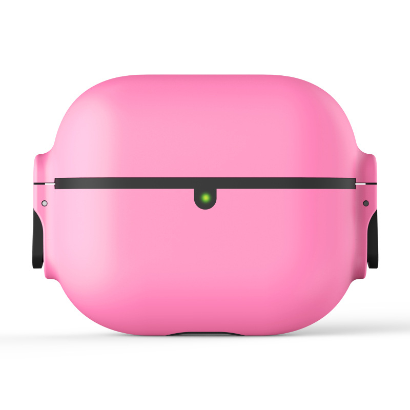 Ochranný kryt AirPods s tvrdým puzdrom zo silikónu-PC, matný povrch, automatické pružinové veko, prispôsobiteľný; Kompatibilné s Apple AirPods 4, AirPods Pro 2. generácia, AirPods Pro 3