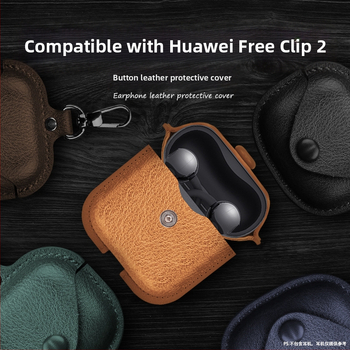 TPU védőtok Huawei FreeClip2 vezeték nélküli Bluetooth fülhallgatóhoz — hordozható puha héj, univerzális kompatibilitás, injekciós öntéses kivitel