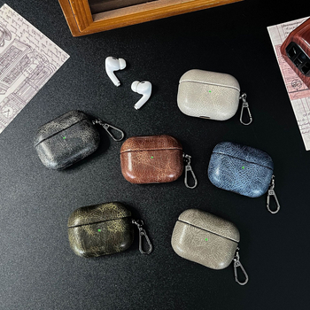 Xingyue védőtok Apple AirPods Pro 2 és AirPods 3. generációhoz – műbőr, kézzel szőtt, teljes körű stílus, testreszabás támogatott