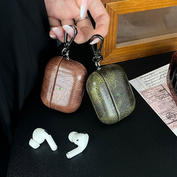 Xingyue védőtok Apple AirPods Pro 2 és AirPods 3. generációhoz – műbőr, kézzel szőtt, teljes körű stílus, testreszabás támogatott