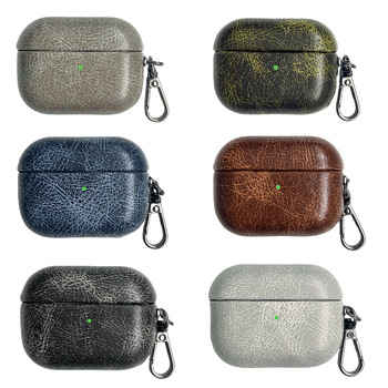 Xingyue védőtok Apple AirPods Pro 2 és AirPods 3. generációhoz – műbőr, kézzel szőtt, teljes körű stílus, testreszabás támogatott