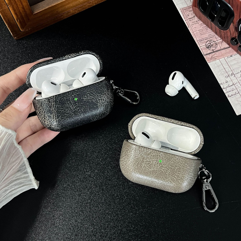 Xingyue védőtok Apple AirPods Pro 2 és AirPods 3. generációhoz – műbőr, kézzel szőtt, teljes körű stílus, testreszabás támogatott