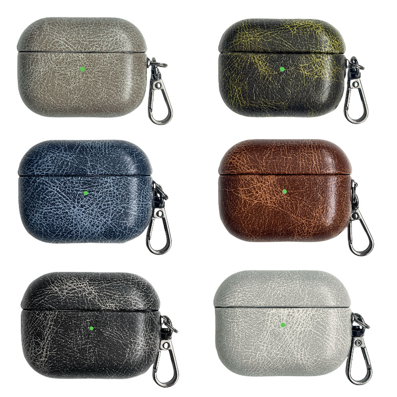 Xingyue védőtok Apple AirPods Pro 2 és AirPods 3. generációhoz – műbőr, kézzel szőtt, teljes körű stílus, testreszabás támogatott