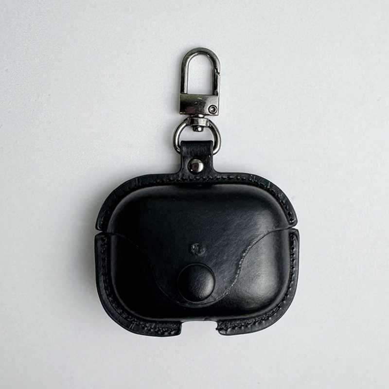 Carcasă AirPods pentru Apple AirPods 2/3/4 și Pro 3 – piele PU, stil piele, imprint, codul produsului E007