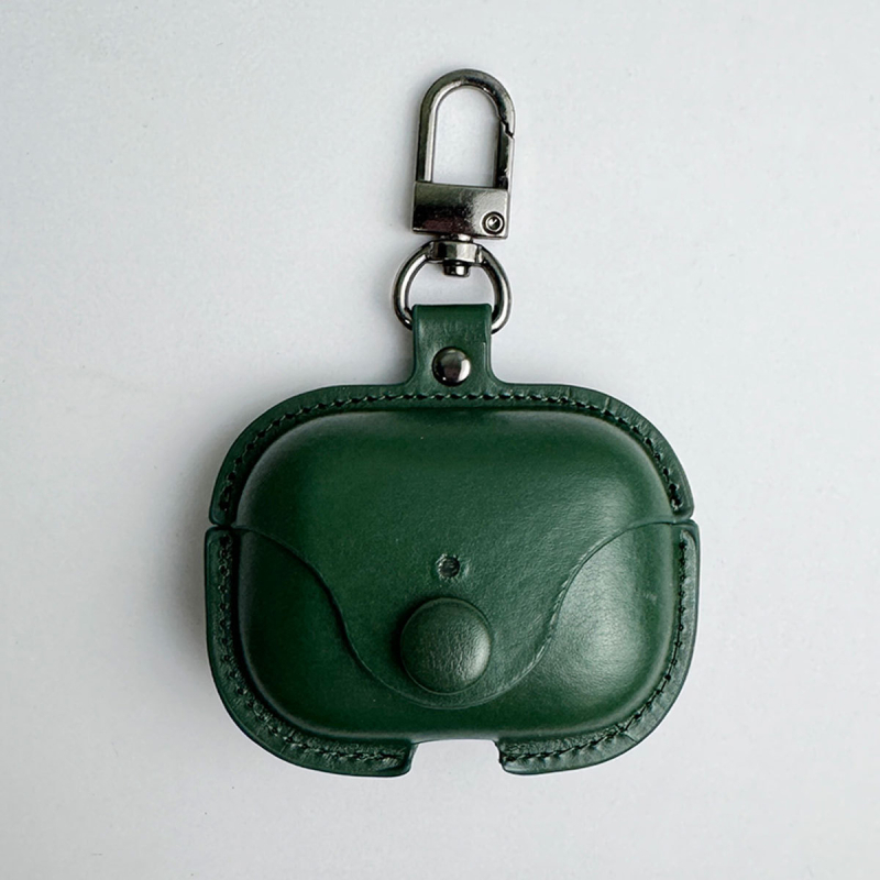 Carcasă AirPods pentru Apple AirPods 2/3/4 și Pro 3 – piele PU, stil piele, imprint, codul produsului E007