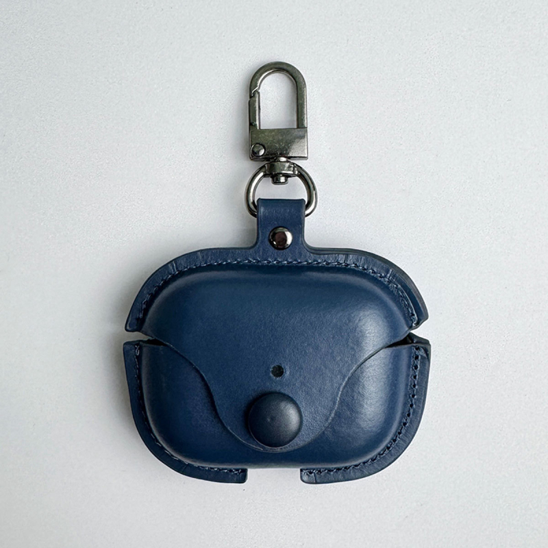 Carcasă AirPods pentru Apple AirPods 2/3/4 și Pro 3 – piele PU, stil piele, imprint, codul produsului E007