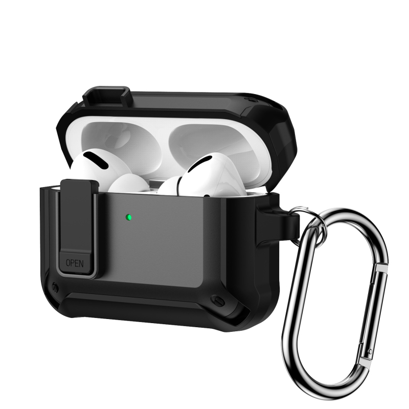 Zaštitni kućište AirPods Pro 3 s bravom za zaključavanje, kompatibilno s AirPods Pro 2 drugog generacije i AirPods 4. generacije