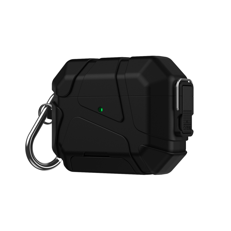 Kućište za AirPods sa stalkom, TPU materijal, višenamjensko i prijenosno, kompatibilno s AirPods serijom