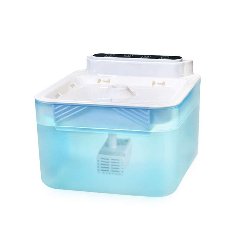 BEILE BL-025 Воден диспенсър за домашни любимци с функция за хранене, отделяем, подходящ за котки и кучета, 600 g