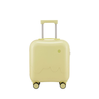 Kabinbőrönd pohártartóval és USB töltéssel, ABS+PC, ultra könnyű, 2,5 kg, anime mintás, bővíthető, univerzális kerekekkel