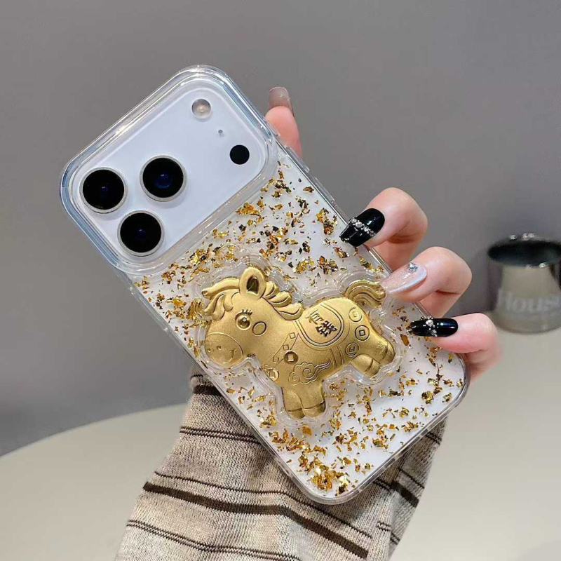 3D капковиден калъф за телефон със лепилен корпус, антипад защита, персонализируем за iPhone 11–14 Pro/Max