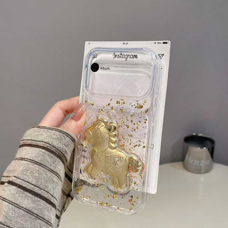 3D капковиден калъф за телефон със лепилен корпус, антипад защита, персонализируем за iPhone 11–14 Pro/Max