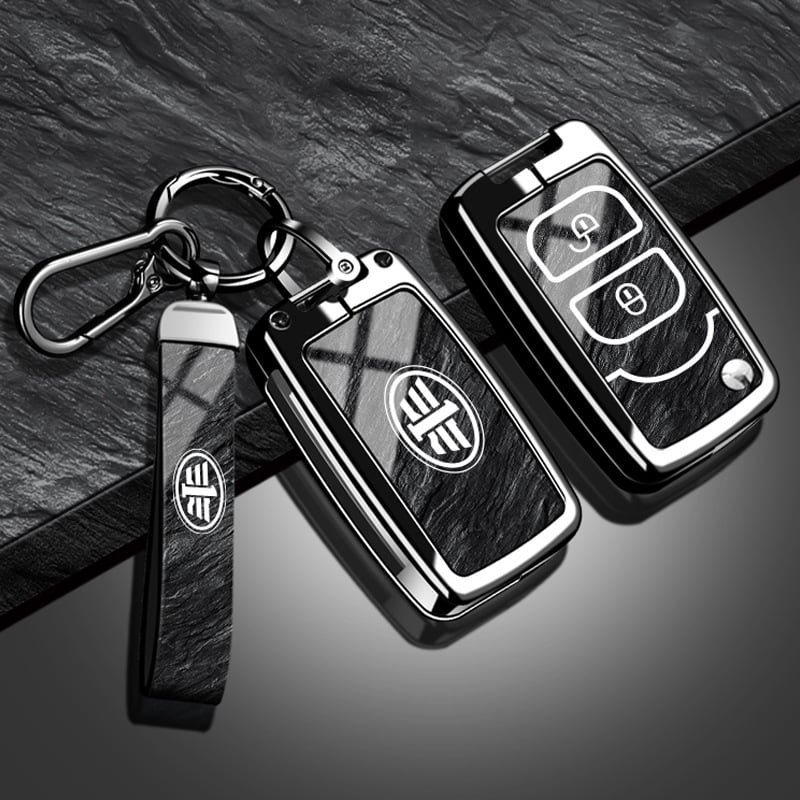 Калъф за ключ за FAW Jiefang J6P, J7 Lingtu, J6L и J6V – цинкова сплав, минималистичен стил