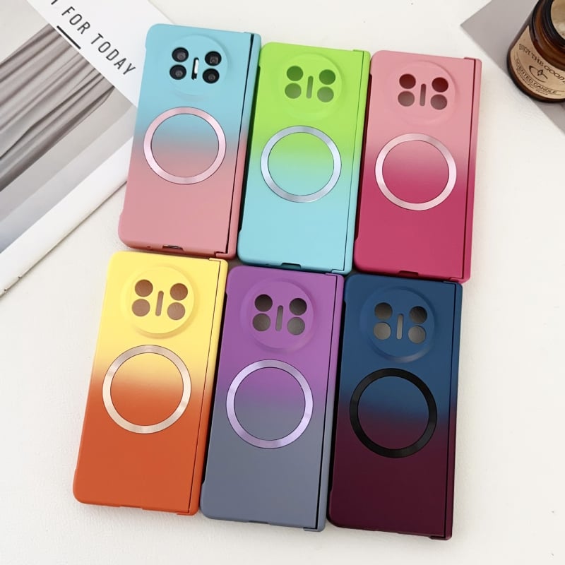 Huawei MateX5/MateX3 viedtālruņa korpuss – ciets korpuss, minimālistisks stils, PC materiāls, magnētiska aizvēršana, kritiena aizsardzība