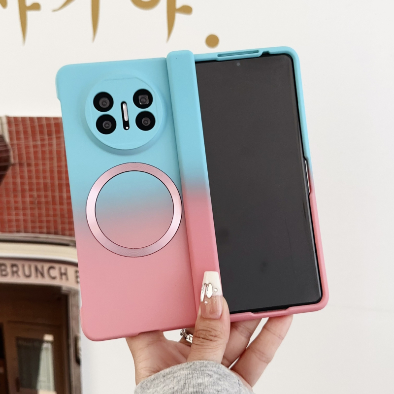 Huawei MateX5/MateX3 viedtālruņa korpuss – ciets korpuss, minimālistisks stils, PC materiāls, magnētiska aizvēršana, kritiena aizsardzība