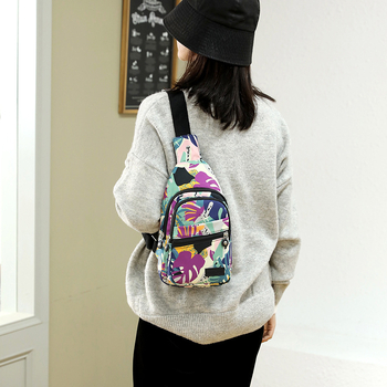 Férfi chest bag – uniszex design, szövet anyag, lélegző, bélés poliészter, őszi 2025