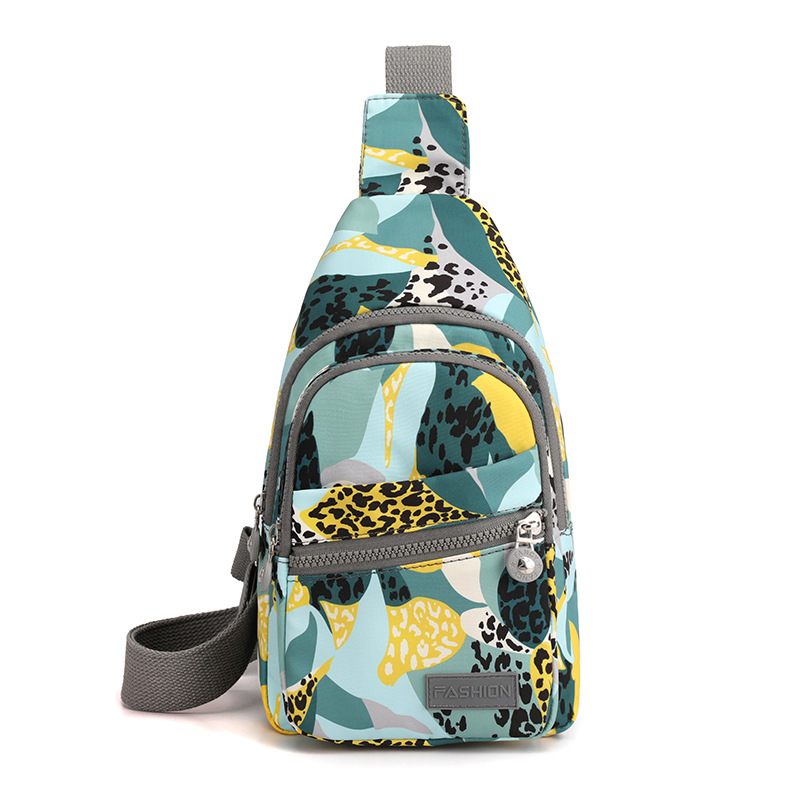 Férfi chest bag – uniszex design, szövet anyag, lélegző, bélés poliészter, őszi 2025