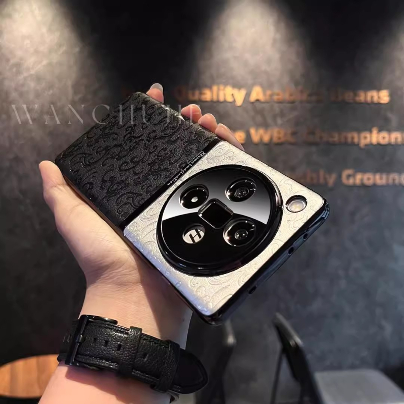 Kućište za Vivo X200Pro s uzorkom zmaja u kineskom stilu, PU koža, mat završna obrada, otporno na udarce, otporno na habanje, otporno na otiske prstiju, prilagodljivo