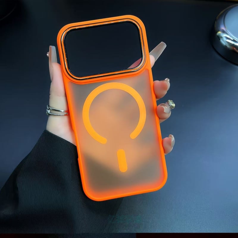 Carcasă pentru telefon pentru seria iPhone 13/14 – senzație de piele, finisaj mat, rezistentă la apă, anti-derulare, prindere magnetică, protecție împotriva căderilor