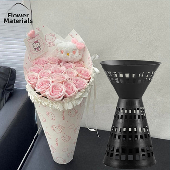 Lillepakendi tööriist bukettide kõrgendamiseks, plastik, pakend 60 tk ühe toote kohta, süvendus