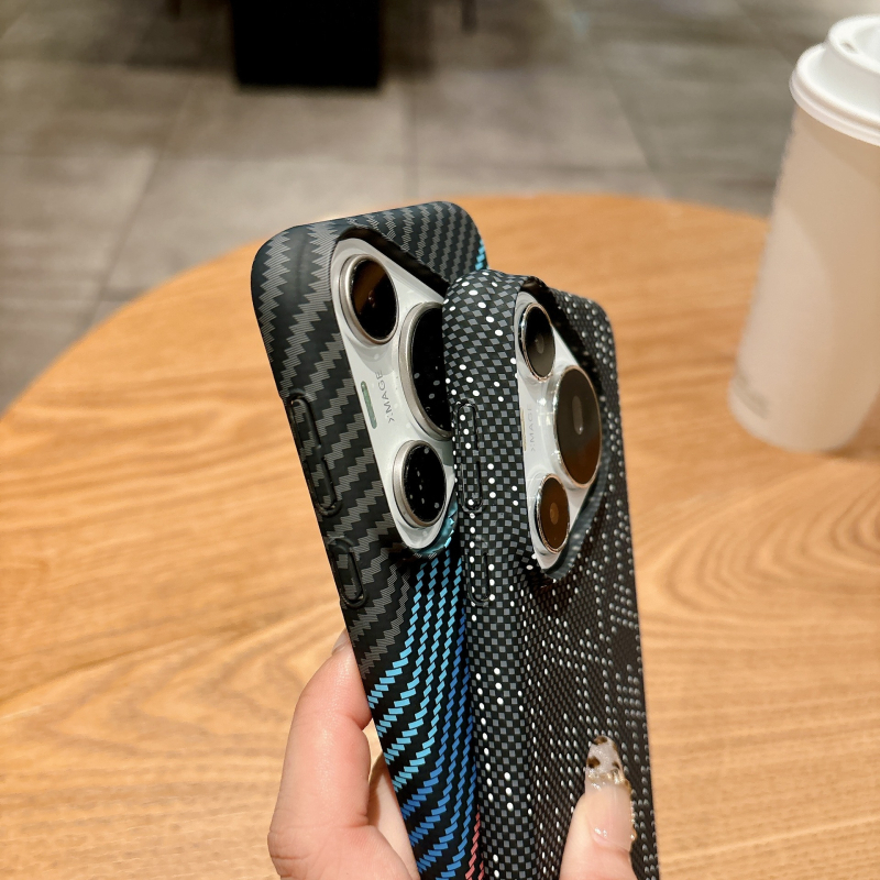 Carcasă de protecție cu model fibră de carbon pentru Huawei P80 Pro și P70 Pro, PC mat, prindere magnetică, rezistentă la șocuri, anti-derapant