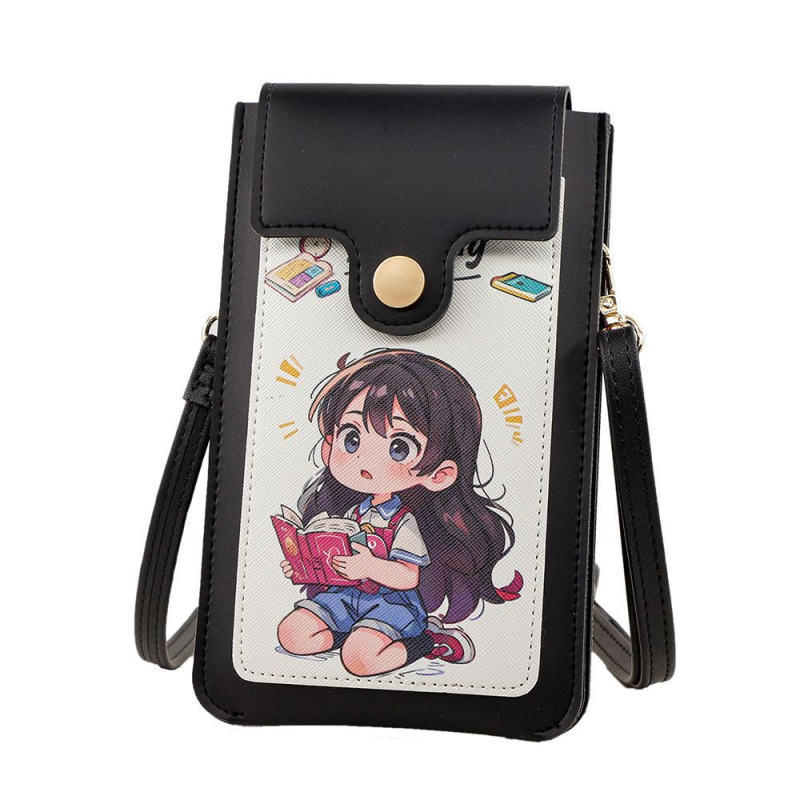 Unisex torba za telefon od sintetičke kože, crossbody dizajn, PU podstava, proljetno 2025 izdanje