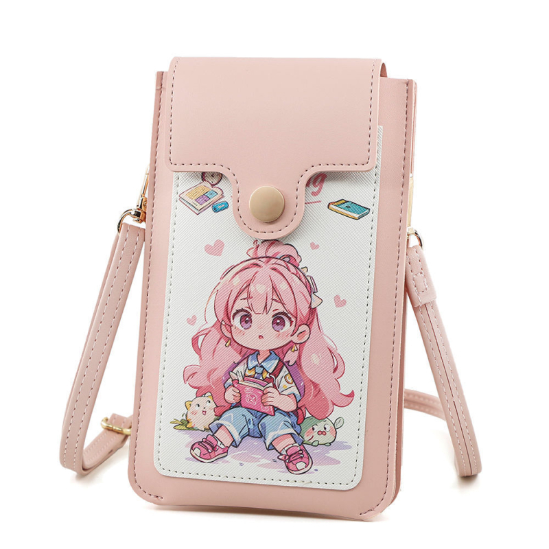 Unisex torba za telefon od sintetičke kože, crossbody dizajn, PU podstava, proljetno 2025 izdanje