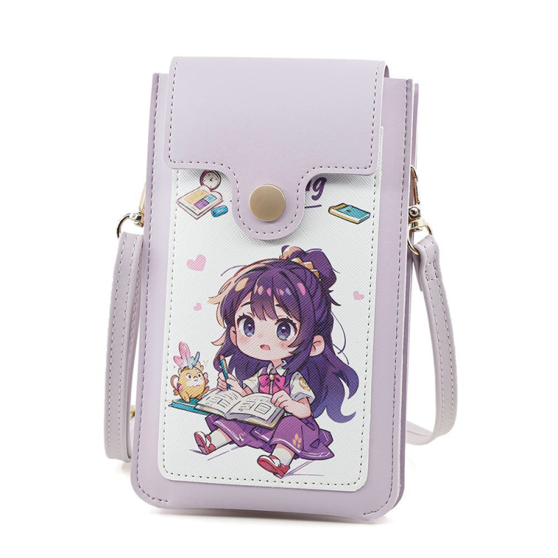 Unisex torba za telefon od sintetičke kože, crossbody dizajn, PU podstava, proljetno 2025 izdanje