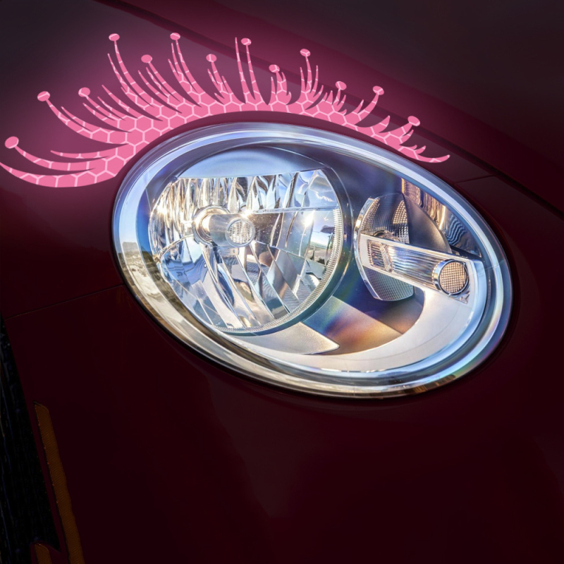 Стикери за кола – PVC, персонализируеми, модел с бебешка панда, за декорация на задното стъкло, лесно залепване