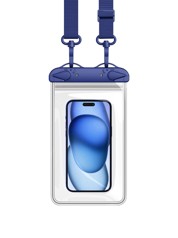 Velika četverostruka dvostruka PVC vodootporna torbica za telefon s osjetljivim zaslonom, crossbody torbica za plivanje
