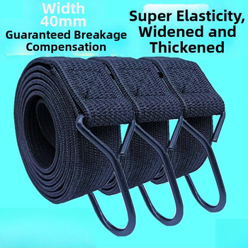 Augsti elastīgs stiprināšanas vads motocikliem, elektriskajiem transportlīdzekļiem, tricikliem, bagāžai un velosipēdiem