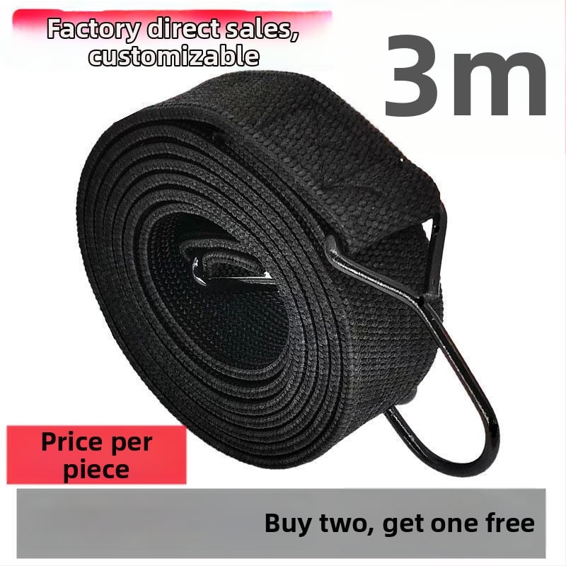 Augsti elastīgs stiprināšanas vads motocikliem, elektriskajiem transportlīdzekļiem, tricikliem, bagāžai un velosipēdiem