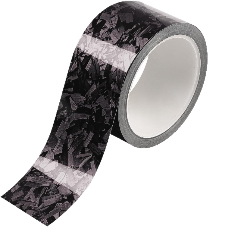 Automobilio durų slenksčio juostelė su anti-slydimo paviršiumi ir anglies pluošto raštu (PVC medžiaga • Hyxpy • 1 metų garantija)