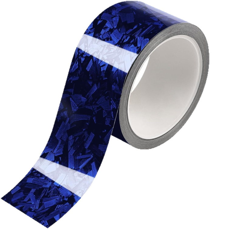 Automobilio durų slenksčio juostelė su anti-slydimo paviršiumi ir anglies pluošto raštu (PVC medžiaga • Hyxpy • 1 metų garantija)