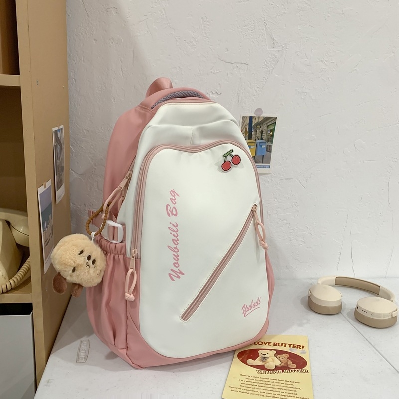 Rucsac unisex pentru campus, material Oxford, respirabil, curea Arc-Shoulder, căptușeală din poliester