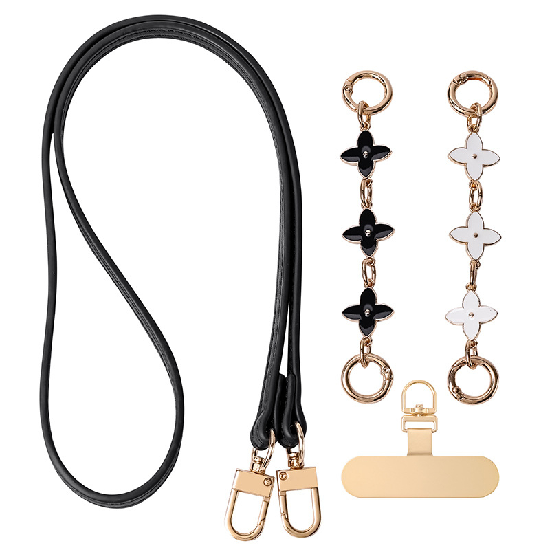 Mobitel šnura od TPU-a, poliesterska užadica, metalna kopča, geometrijski metalni privjesak, prilagodba crteža i logotipa