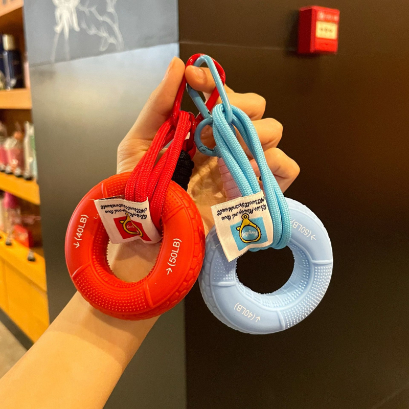 Kljucni lanac za stisak – Silikon, DIY vježbanje pet prstiju i rehabilitacija ruke