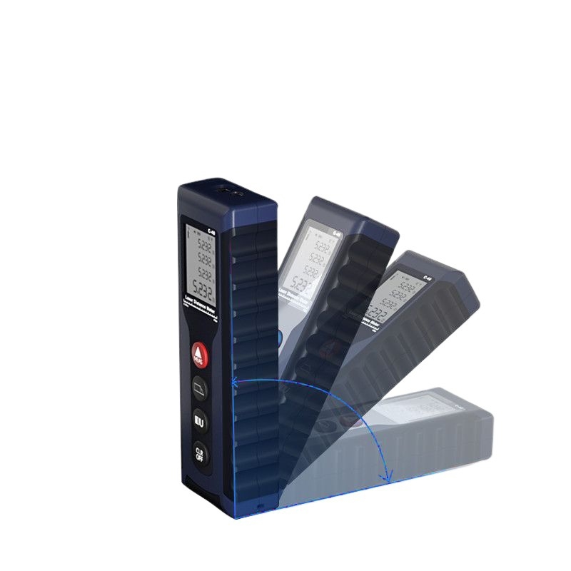 Ръчен лазерен измервател на разстояние, високопрецизен, мултифункционално инфрачервено измерване, прецизно измерване на помещения, електронна измервателна лента