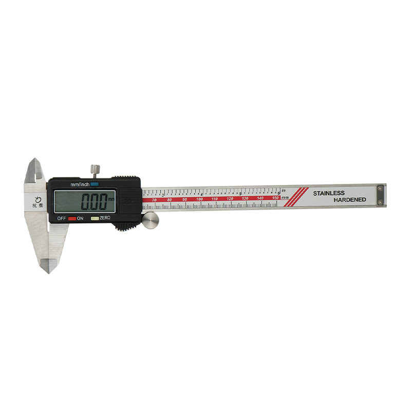 Дигитален калипер (висока прецизност, въглеродна стомана, електронен дисплей, Good Snow)