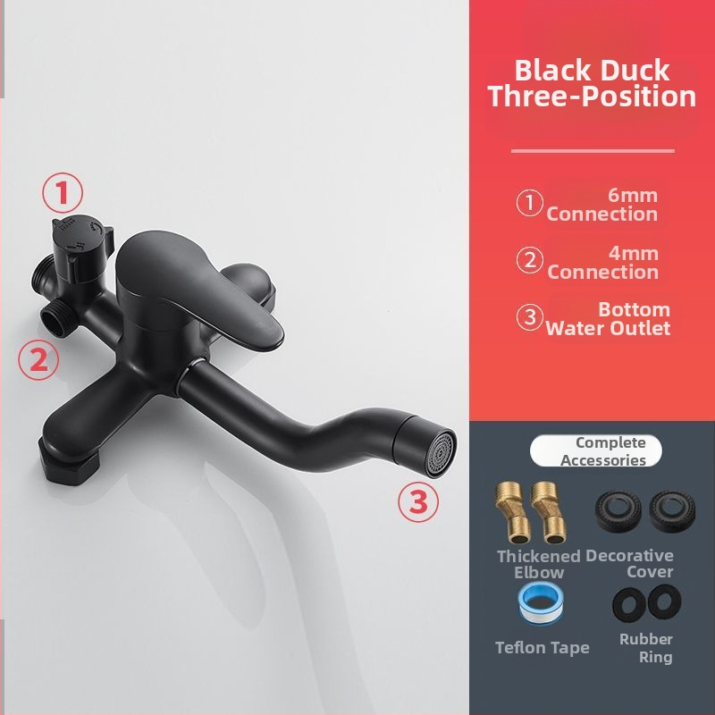 Tuš mješalica, keramički disk ventil, djelomično bakreno tijelo, trostruka konstrukcija, induktivno upravljanje